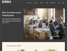 Tablet Screenshot of eurekaconnect.com